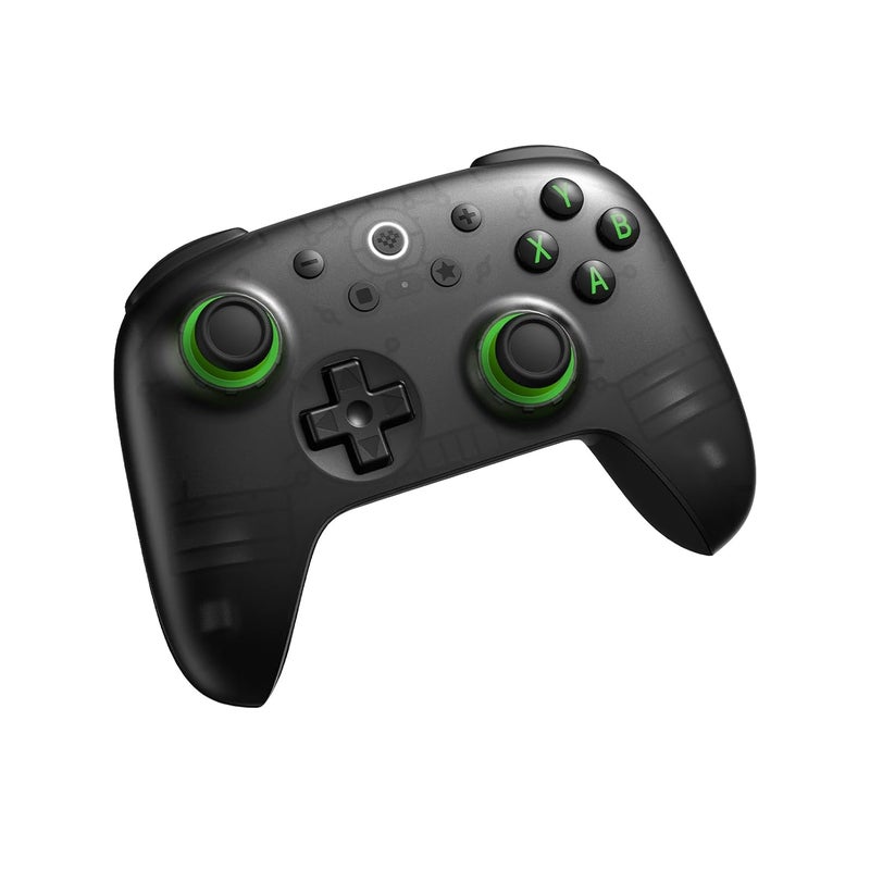 8Bitdo Ultimate 2C Wireless Controller for Windows PC and Android, with 1000 Hz Polling Rate, Hall Effect Joysticks and Triggers, and Remappable L4/R4 Bumpers (Transparent Black) - Image 2